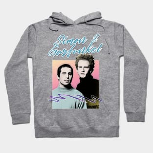 Simon & Garfunkel Retro Aesthetic Design Hoodie